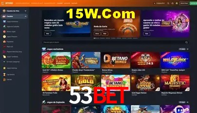 Biblioteca de slots populares na 53bet